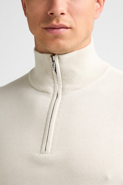 Knitwear Half-zip Petrol