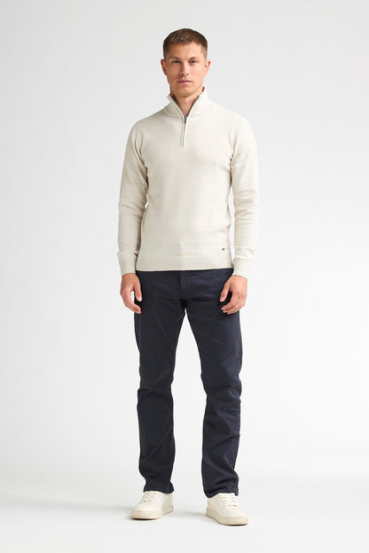Knitwear Half-zip Petrol
