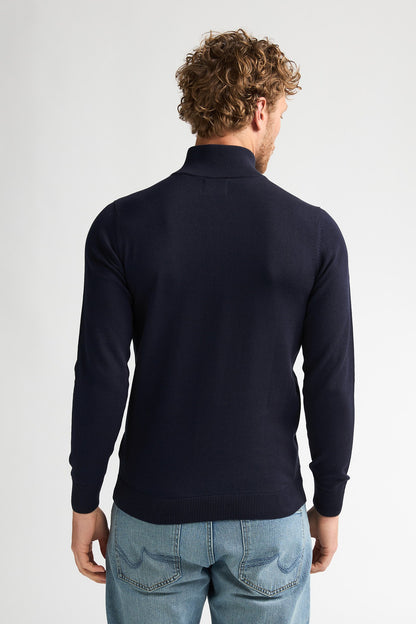 Knitwear Half-zip Petrol
