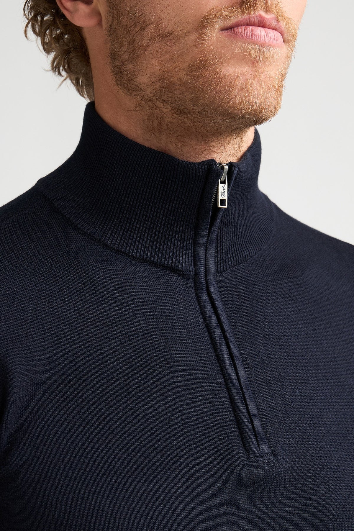Knitwear Half-zip Petrol