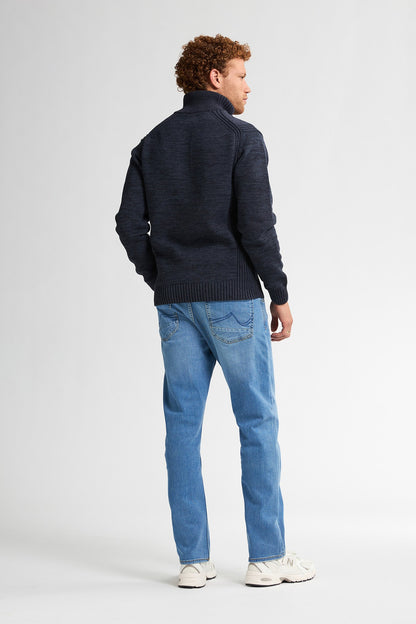 Knitwear Zip & Buttons RN
