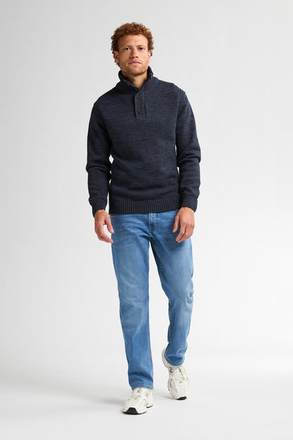 Knitwear Zip & Buttons RN