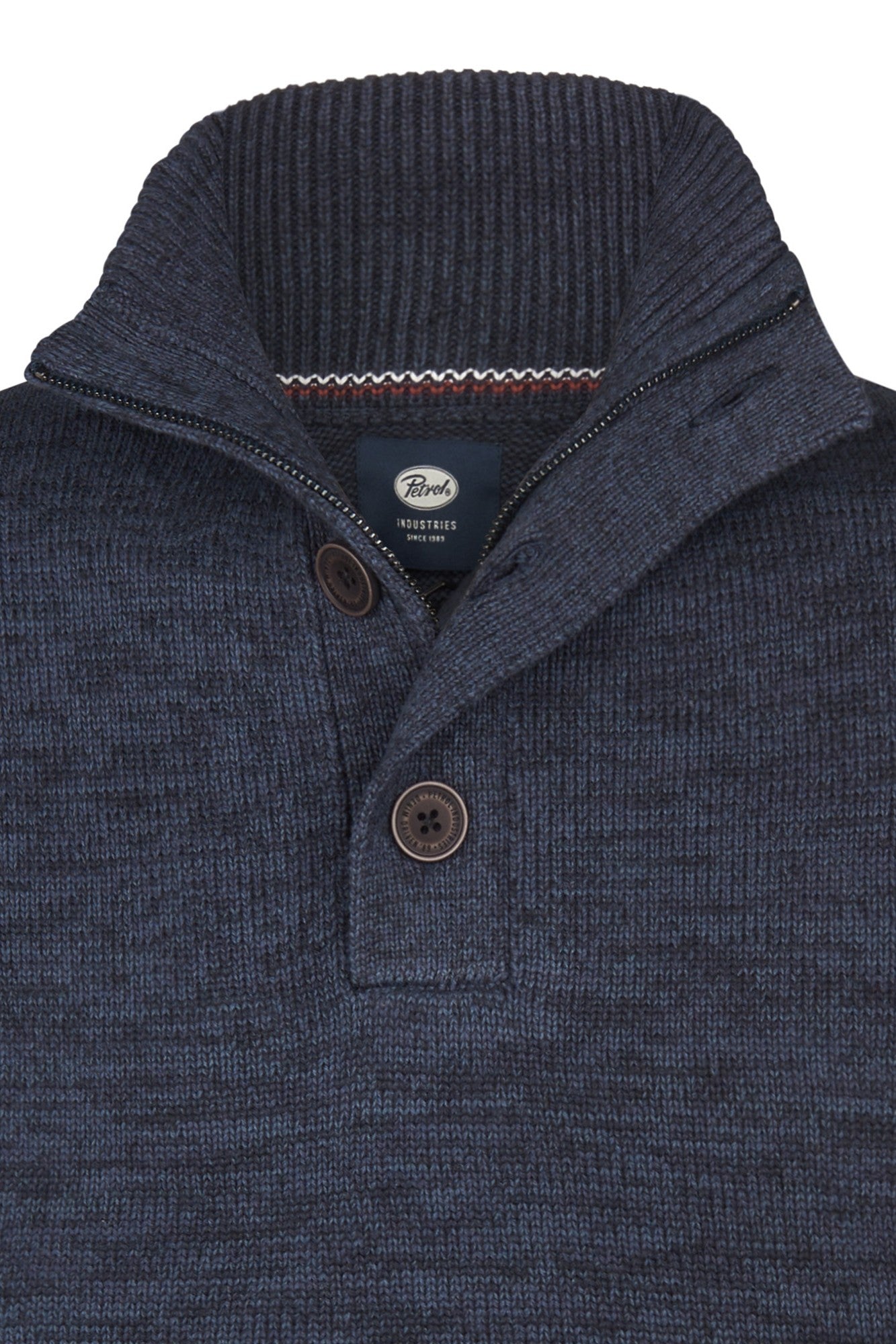 Knitwear Zip & Buttons RN