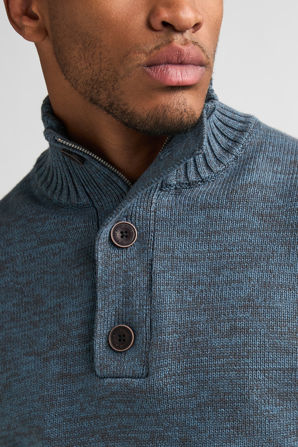 Knitwear Zip & Buttons