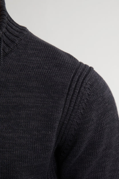 Knitwear Zip & Buttons DB