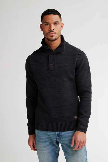 Knitwear Zip & Buttons DB