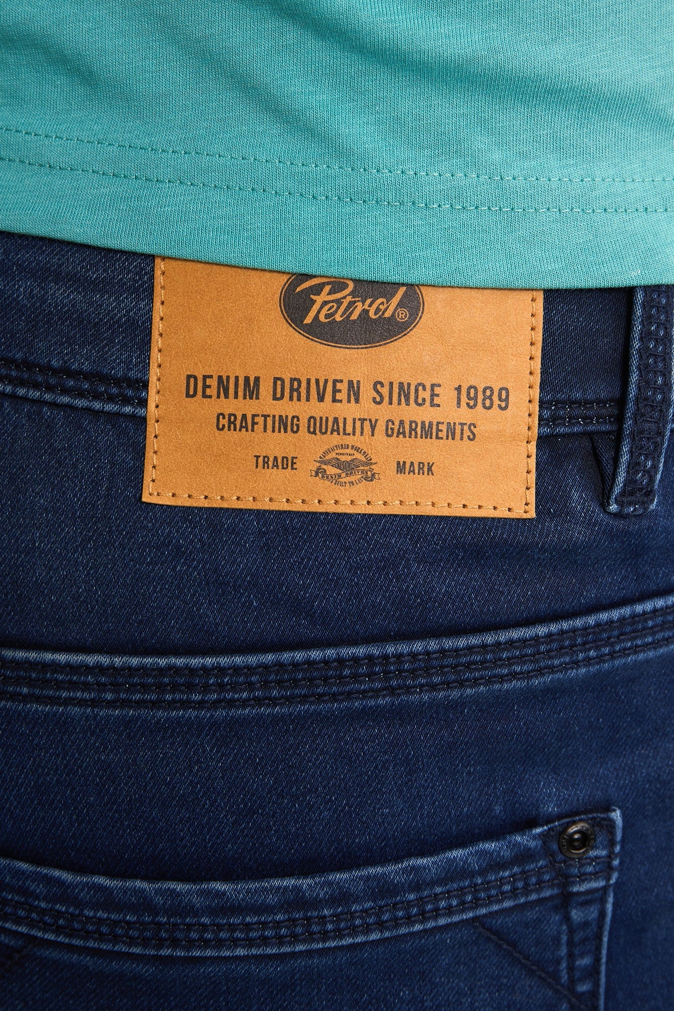 Denim Shorts - Petrol
