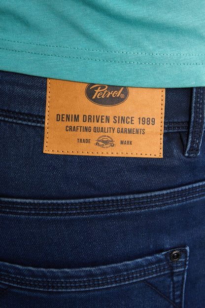 Denim Shorts - Petrol