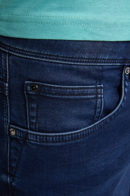 Denim Shorts - Petrol