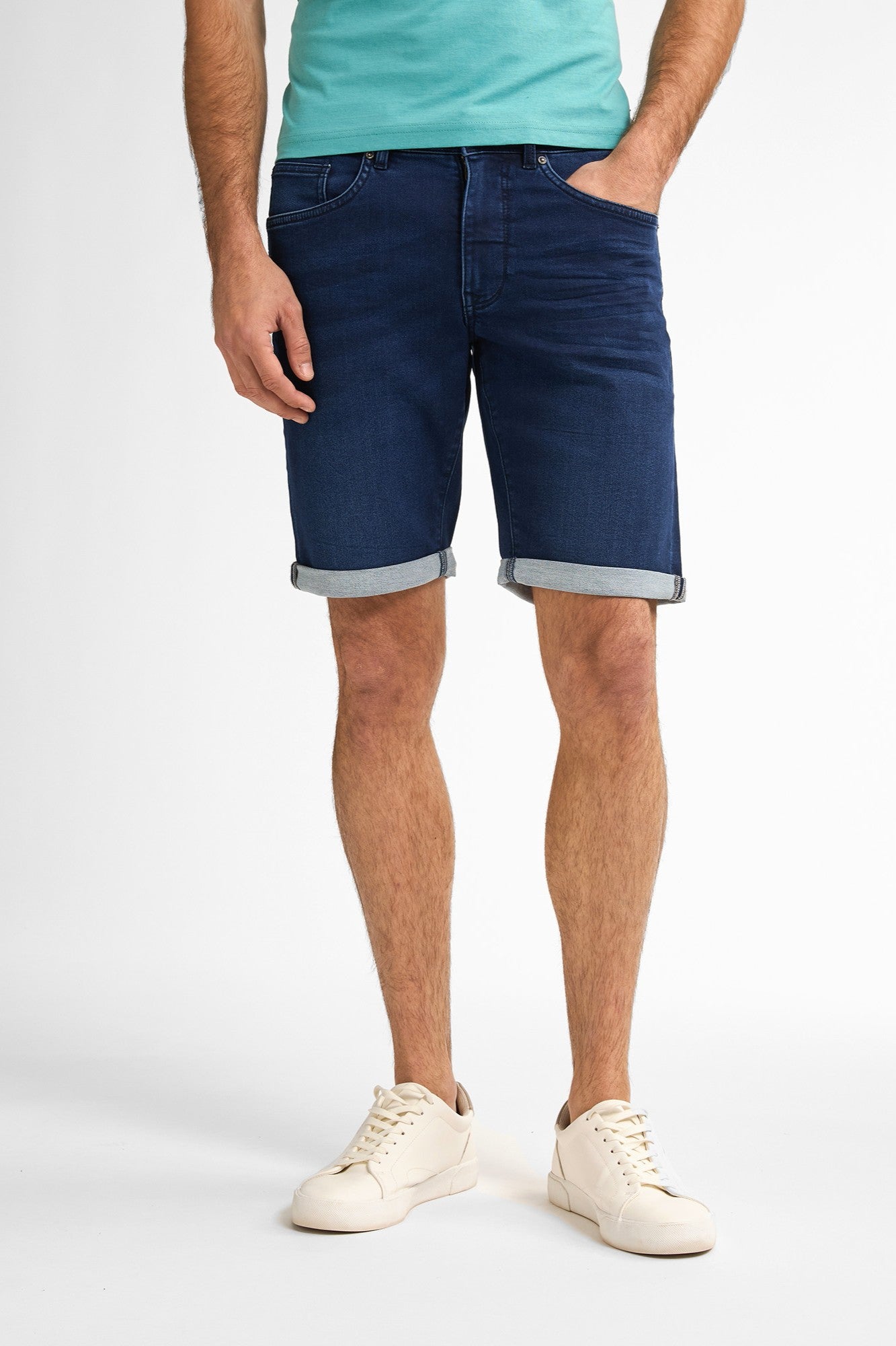 Denim Shorts - Petrol