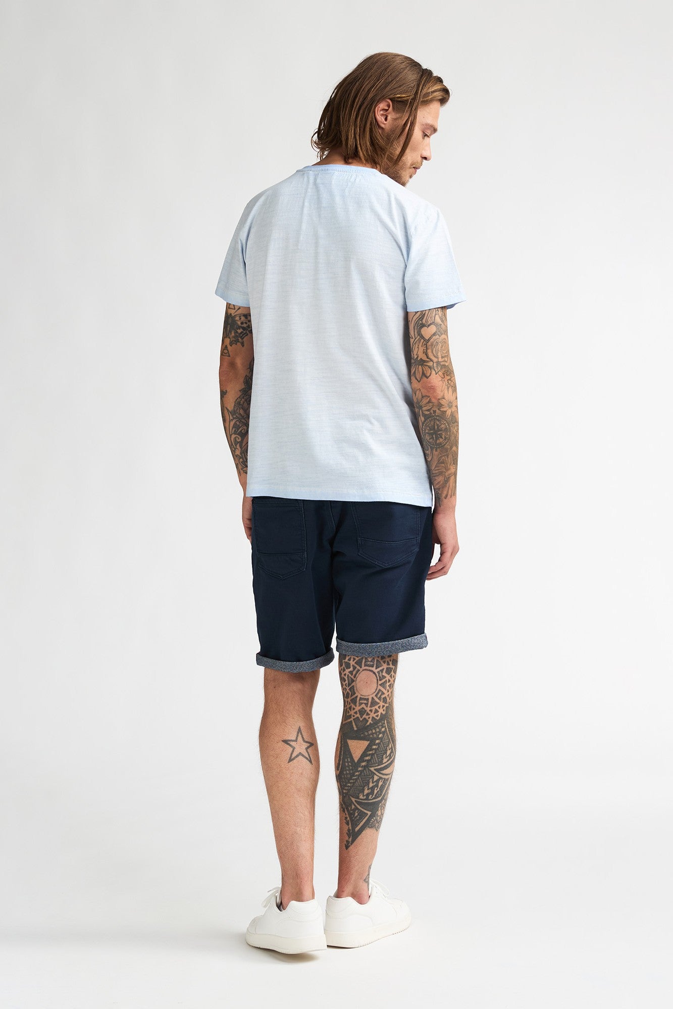 Denim Shorts - Petrol