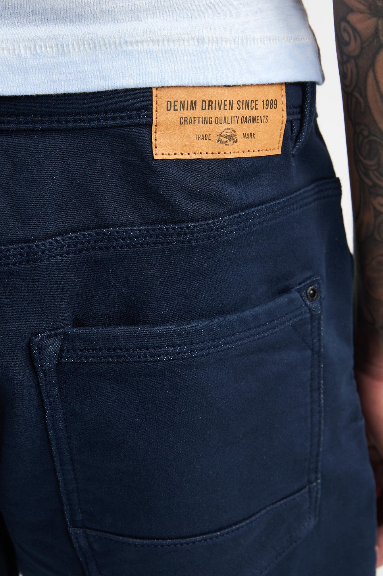 Denim Shorts - Petrol