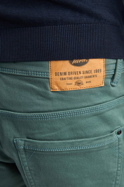 Denim Shorts - Petrol