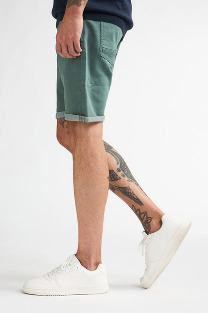 Denim Shorts - Petrol