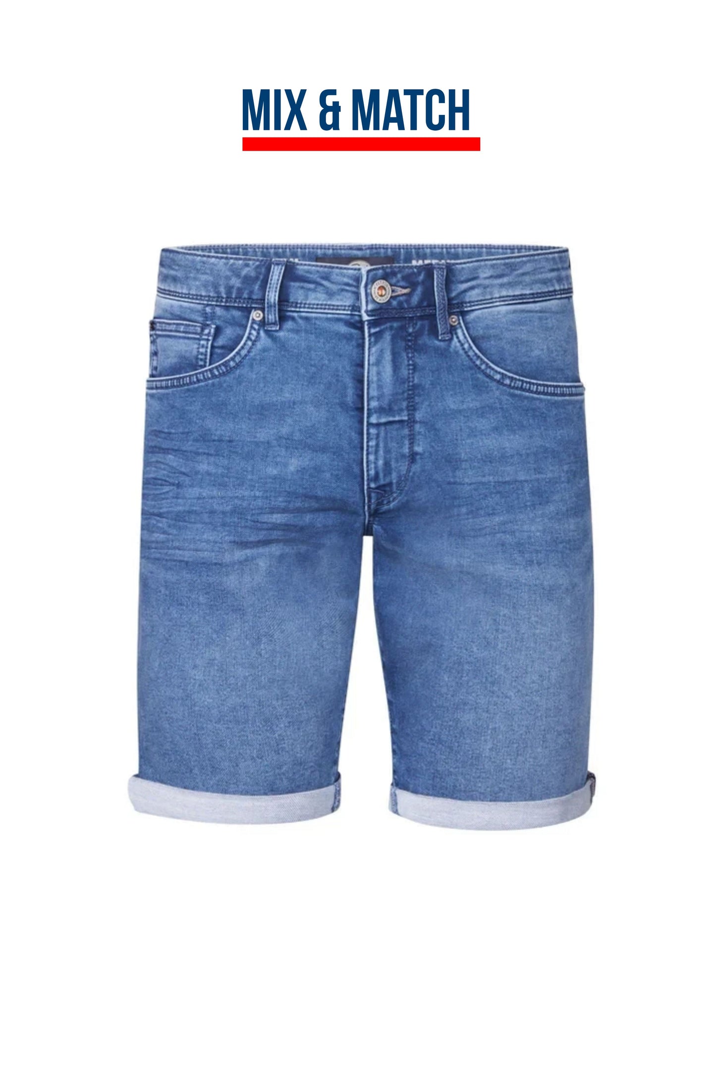 Denim Shorts - Petrol