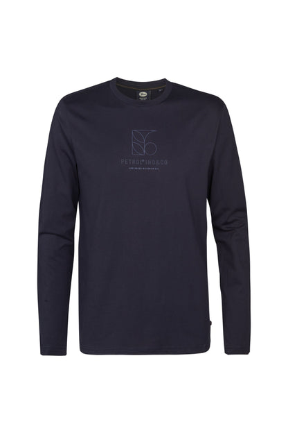 T-shirt LS - Petrol