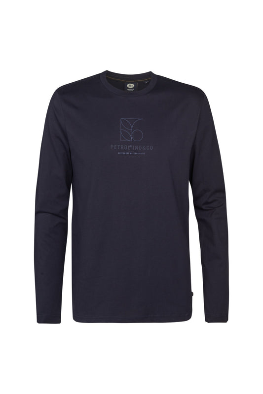 T-shirt LS - Petrol