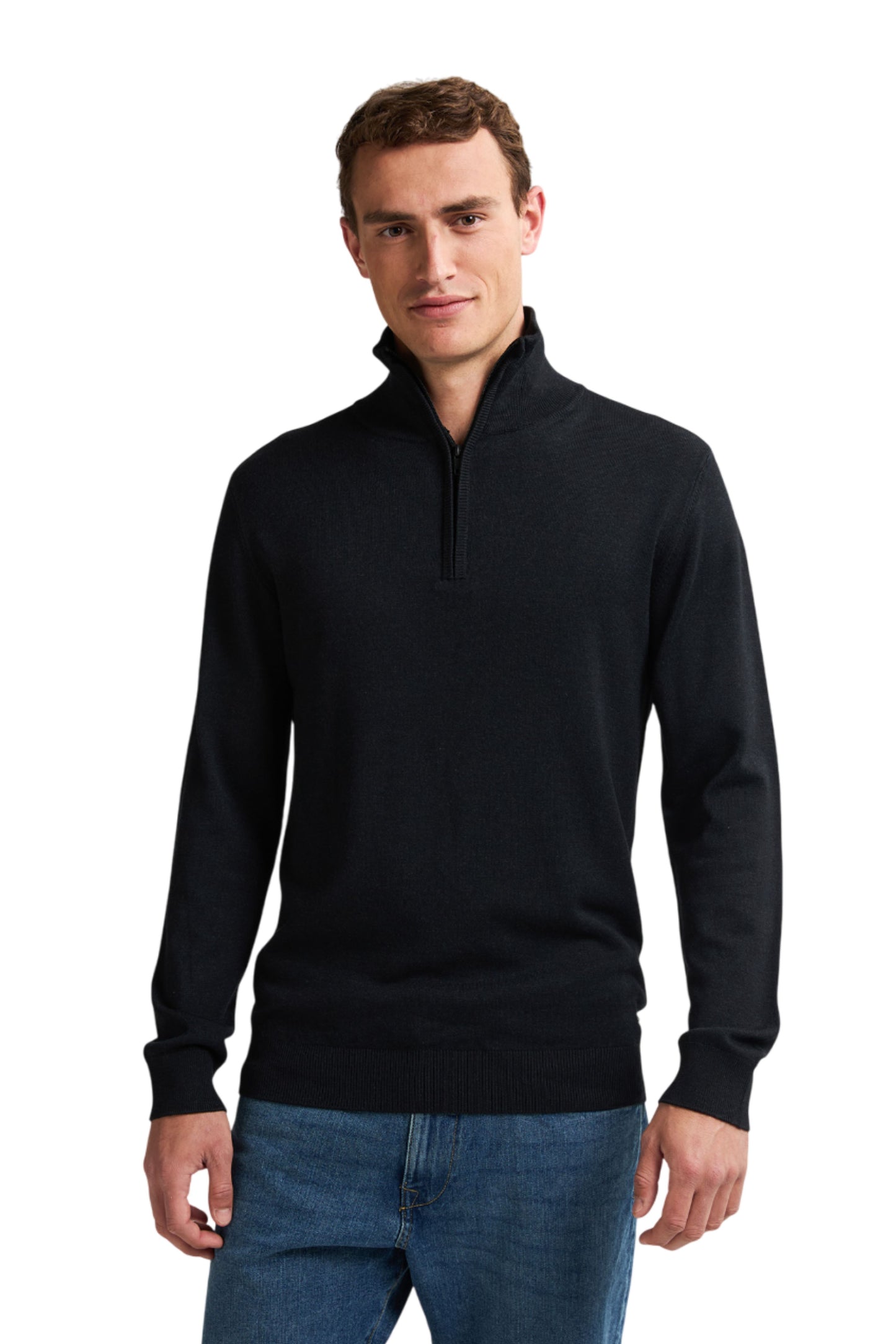 Knitwear Half-zip Petrol