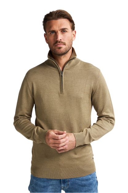 Knitwear Half-zip Petrol
