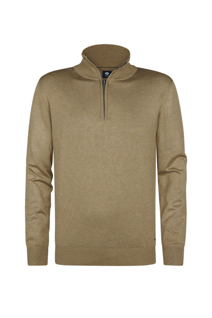 Knitwear Half-zip Petrol