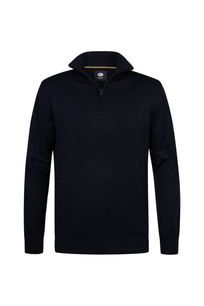 Knitwear Half-zip Petrol