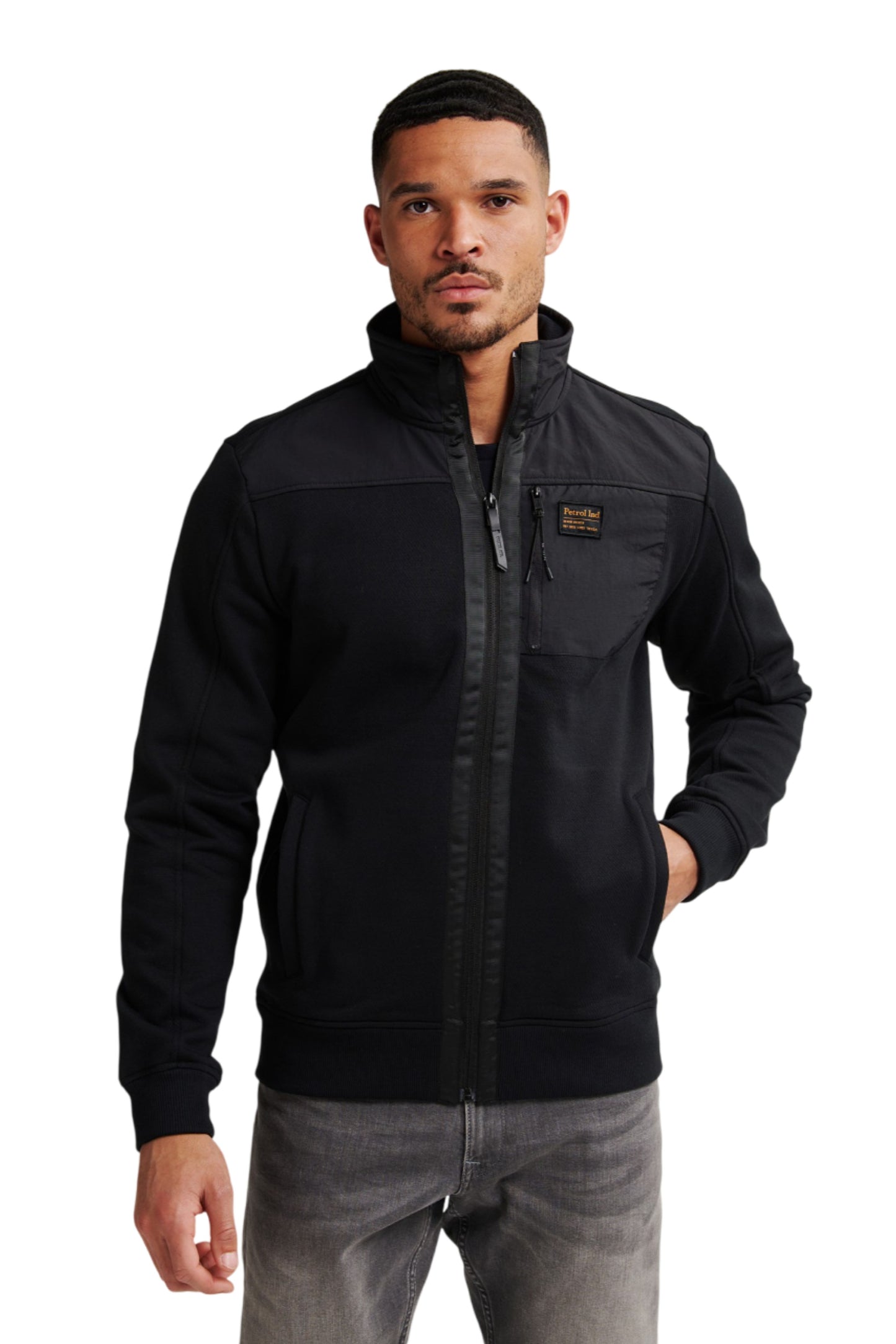Sweater Zipper Petrol
