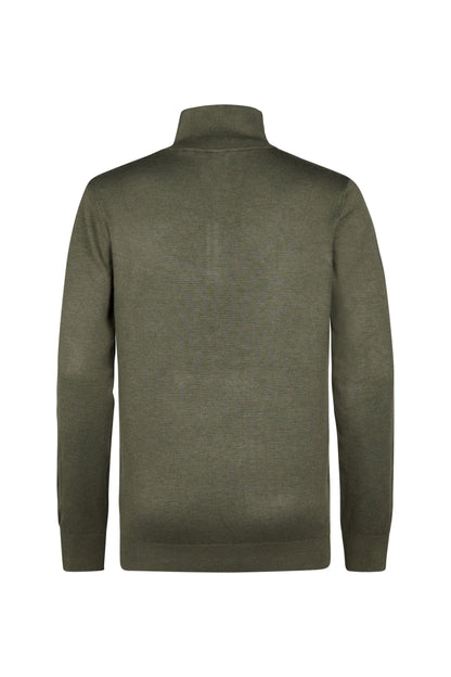 Knitwear Half-zip Petrol