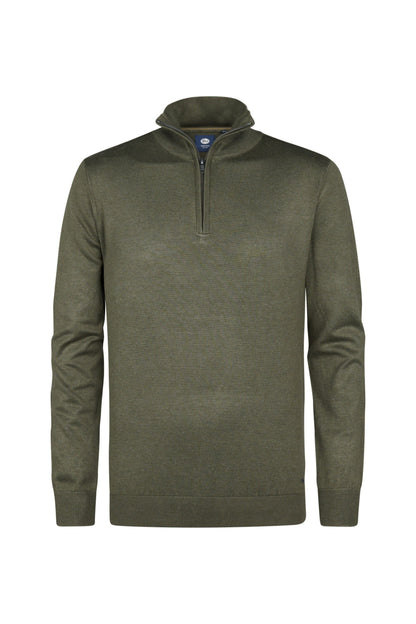 Knitwear Half-zip Petrol