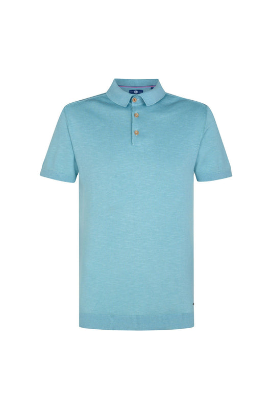 Knitted Polo SS