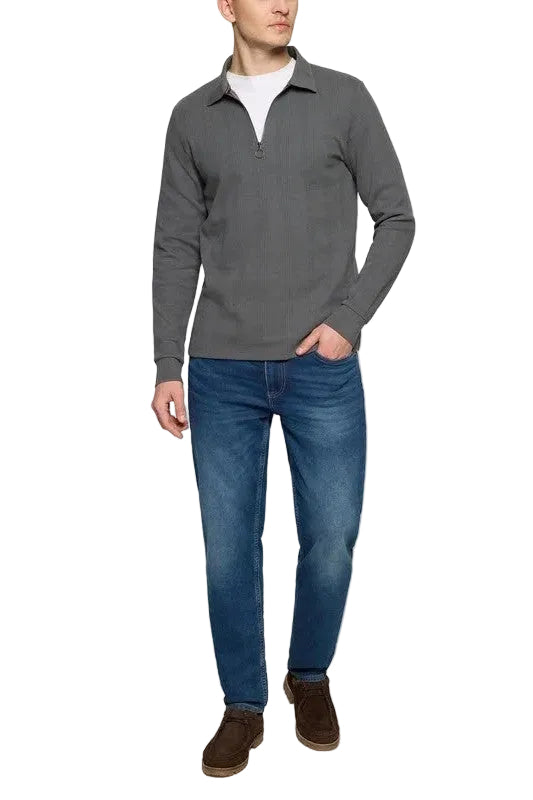 Polo Knitted Zip - Signal